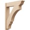 Ekena Millwork 8-in W x 34-in D x 42-in H Balboa Trad Rough Cedar Woodgrain TimberThane Outlooker, Primed Tan OUTUR080X34X42BOA04RCPR - alternate 1